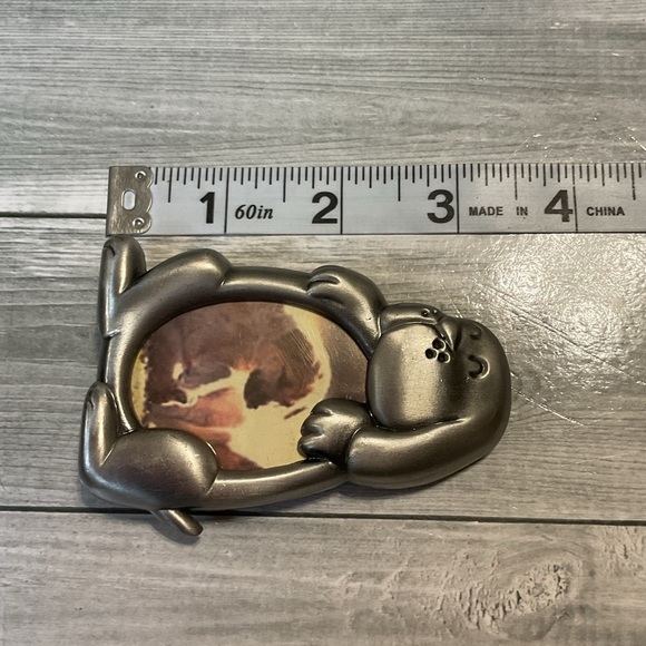 Silver Dog Picture Frame mini photo frame - Picture 5 of 5